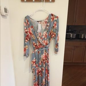 Floral maxi dress
